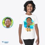 Kaos Inspirasi Gym Remaja yang Dipersonalisasi | Baju Angkat Besi Custom untuk Anak Laki-Laki-Pakaian Khusus-Anak Laki-Laki