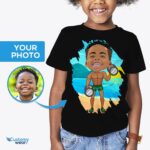Kaos Inspirasi Gym Remaja yang Dipersonalisasi | Baju Angkat Besi Custom untuk Anak Laki-Laki-Pakaian Khusus-Anak Laki-Laki