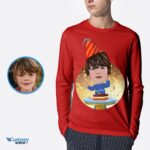 Kemeja Ulang Tahun Remaja yang Dipersonalisasi | Kaos Potret Custom untuk Segala Usia-Pakaian Khusus-Ulang Tahun