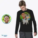 Custom Youth Donkey Ride Shirt | Personalized Funny Kids Tee-Customywear-Animal Lovers