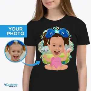 Custom Youth Baby Caricature Shirt | Personalized Funny Kids Tee Axtra - ALL vector shirts - male www.customywear.com
