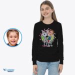 Camicia da equitazione Zebra personalizzata | Maglietta avventurosa personalizzata per ragazze di tutte le età