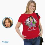 Personalisiertes Zebra reitendes Frauenshirt | Wild Animal Fantasy Adventure Tee-Customywear-Erwachsene T-Shirts