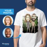 T-shirt Zombie personnalisé pour tous les âges | Chemises Halloween Tee-Customywear-Adultes personnalisées