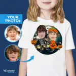 Personalized Halloween couple T-Shirt: Scare Your Friends with Customized tees-Customywear-Adult shirts