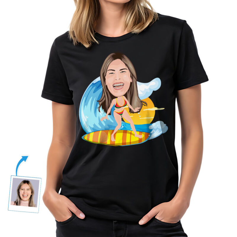 Tričká na surfovanie – prispôsobené plážové vibrácie Darčeky na mieru – Surfovanie www.customywear.com 27