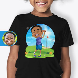 Golf Shirt for Kids – Personalized Tees for Young Golfers Axtra - ALL vector shirts - male www.customywear.com