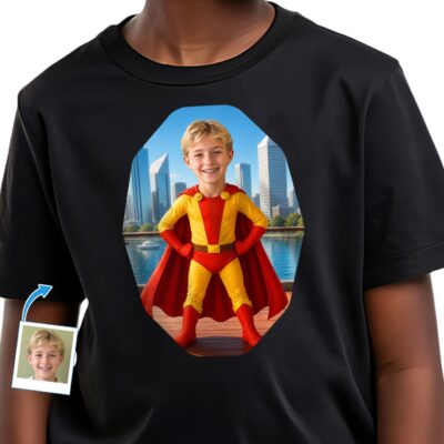 Superhero Kids Shirt – Custom Artwork Tee for Boys & Girls Boy's T-shirts www.customywear.com