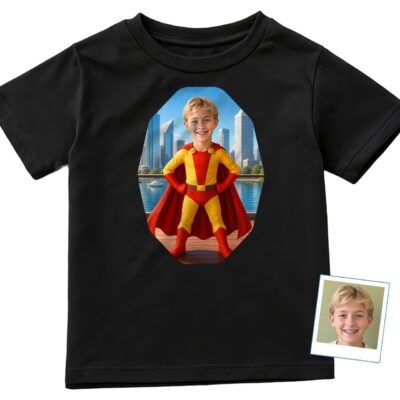 Superhero Kids Shirt – Custom Artwork Tee for Boys & Girls Boy's T-shirts www.customywear.com 2