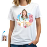 花嫁Tシャツオンライン - ユニークなプリントTシャツカスタムギフト - ウェディングローズ www.customywear.com 30
