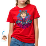 Magliette di tendenza per adolescenti – Maglietta personalizzata Regali personalizzati - Rosa blu www.customywear.com 32