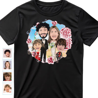 Wedding Party Tees – Individualized Tee Family www.customywear.com 2
