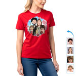 Wedding Party Tees – Individualized Tee Custom Gifts - Wedding Rose www.customywear.com 16