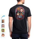 个性化家庭团聚T恤 - 定制图案T恤定制礼品 - 自拍镜 www.customywear.com 18