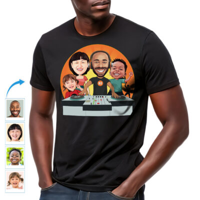Custom music T-shirts for Family Family www.customywear.com