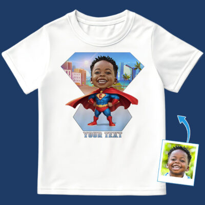 Superhero T-Shirt for Boys – Custom fashion tee Boy's T-shirts www.customywear.com 2