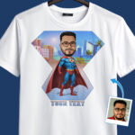Koszulka z nadrukiem Superbohatera dla mężczyzn – Koszulka z grafiką na zamówienie Najlepiej sprzedające się produkty www.customywear.com 29