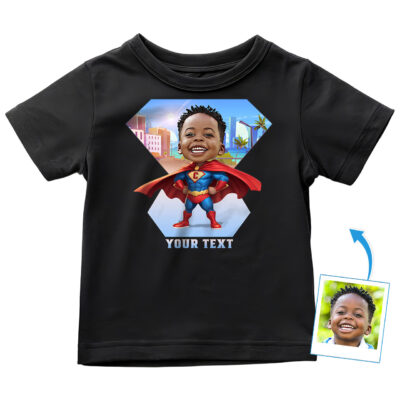 Superhero T-Shirt for Toddler – Personalized tee Toddler Boy T-shirts www.customywear.com 2