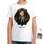 Custom T-shirt for Boys – Design-your-own Superhero Shirt Boy's T-shirts www.customywear.com 2
