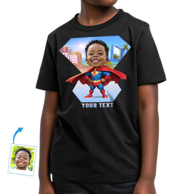 Superhero T-Shirt for Boys – Custom fashion tee Boy's T-shirts www.customywear.com