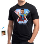 Koszulka z nadrukiem Superbohatera dla mężczyzn – Koszulka z grafiką na zamówienie Najlepiej sprzedające się produkty www.customywear.com 30