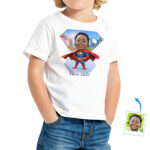 Superhero T-Shirt for Toddler – Personalized tee Toddler Boy T-shirts www.customywear.com 4