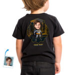 Custom T-shirt for Toddler – Photo to Superhero T-shirt Toddler Boy T-shirts www.customywear.com 5