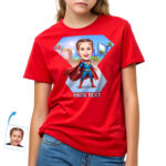 Noorte superkangelase T-särk tüdrukutele – isikupärastatud t-särk Sünnipäev www.customywear.com 32