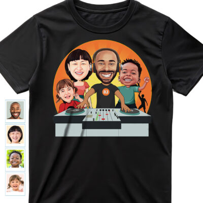 Custom music T-shirts for Family Family www.customywear.com 2