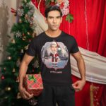 Custom Christmas T-Shirt – Santa Claus T-Shirt for Men Custom Gifts - Ai Santa Claus www.customywear.com 6