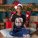 Christmas T-Shirt – Personalized Santa Claus T-Shirt for Little Kids Custom Gifts - Ai Santa Claus www.customywear.com 6