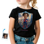 Camiseta personalizada para niña pequeña: Camiseta de superhéroe araña con imagen personalizada Ropa personalizada www.customywear.com 2 Custom T-Shirt for Toddler Girl – Custom Image Spider Superhero Shirt Toddler Girl T-shirts www.customywear.com 2