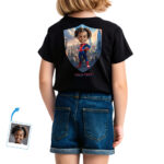 Camiseta personalizada para niña pequeña: Camiseta de superhéroe araña con imagen personalizada Ropa personalizada www.customywear.com 5 Custom T-Shirt for Toddler Girl – Custom Image Spider Superhero Shirt Toddler Girl T-shirts www.customywear.com 5