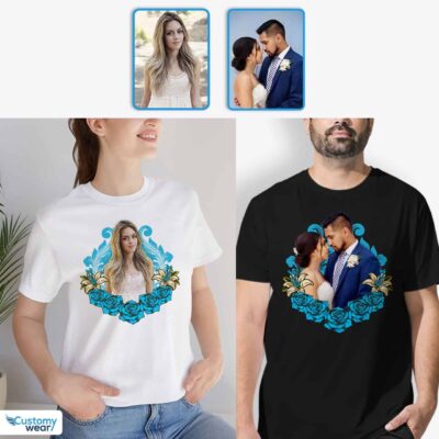His Her T-Shirt: Customized Couple Tees for a Special Bond T-shirts for Couple www.customywear.com 2