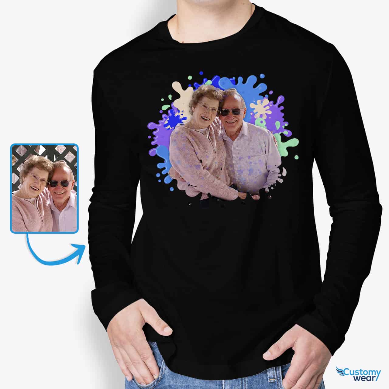 Diseños de camisetas para novios best sale