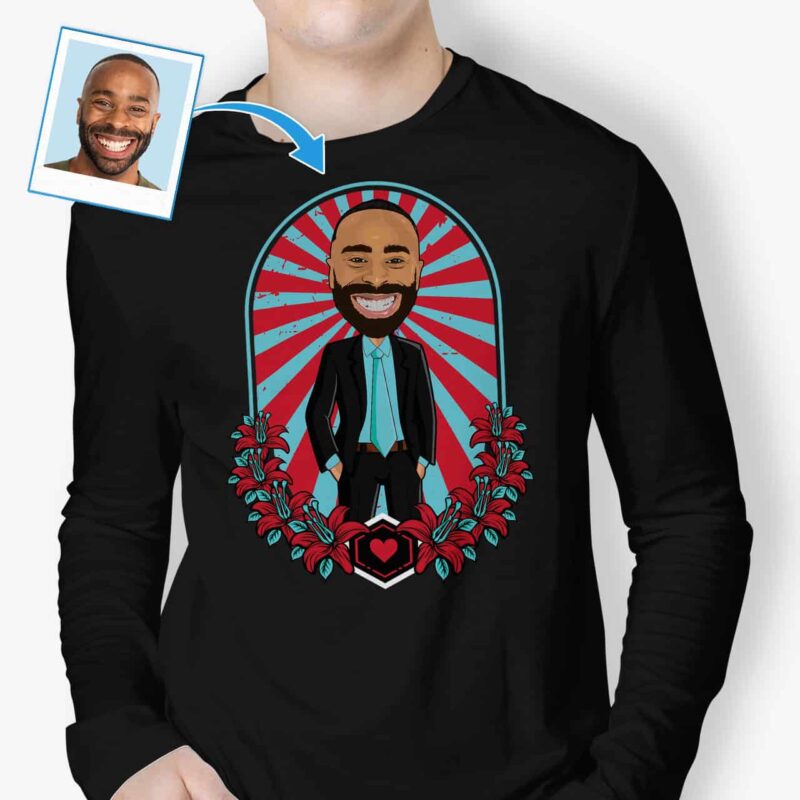 Mens T Shirts – Custom Graphic Shirt Custom Gifts - Selfie mirror www.customywear.com 3
