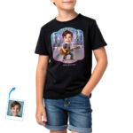 Guitar Print Shirt – Custom Guitar T-Shirt for Boys Boy's T-shirts www.customywear.com 4