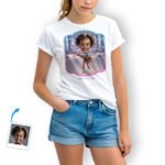 Custom T-shirts for Girl Guitar Players – Guitar T-Shirt for Niece – Young Kid’s Music Inspiration Tee Custom Gifts - Ai Guitar www.customywear.com 32