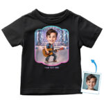 T-Shirt with Guitar Print – Toddler Guitar Birthday Gift Customywear www.customywear.com 3 T-Shirt with Guitar Print – Toddler Guitar Birthday Gift Toddler Boy T-shirts www.customywear.com 3
