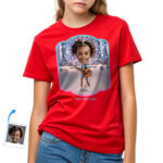 Custom T-shirts for Girl Guitar Players – Guitar T-Shirt for Niece – Young Kid’s Music Inspiration Tee Custom Gifts - Ai Guitar www.customywear.com 34