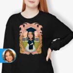 Proud Mom of a Graduate Shirt – Personalized Tee for Moms of Graduates Custom Gifts - Graduation www.customywear.com 7