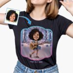 Anpassade gitarrskjortor – personlig gitarrtröja för kvinnor Anpassade presenter - Ai Guitar www.customywear.com 5