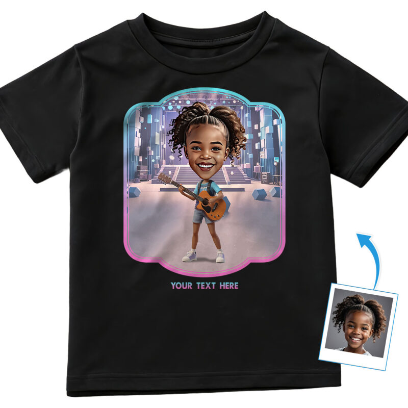 B2-Black-customywear-custom-Girls-young-girls-youth-personalized-photo-t-shirts-customy-wear