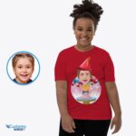 カスタム誕生日ガールシャツ - パーソナライズされた若者のお祝いTシャツ誕生日 www.customywear.com 8