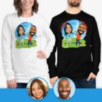 Golfové párové tričko – personalizované tričká pre golfových partnerov Darčeky na mieru – hráči golfu www.customywear.com 7