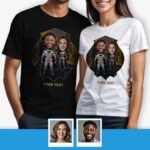 Custom T-shirt for Couple – Tailor-made Superhero Tee Couple www.customywear.com 5
