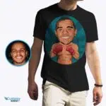 Custom Boxer Photo T-Shirt – Personalized Boxing Player Tee for Men Gym shirts www.customywear.com 8