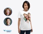 Camiseta de dança personalizada – Camiseta personalizada de casal de salsa moderna Camisetas para Casal www.customywear.com 12