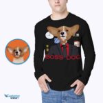 Custom Boss Dog Tee – Personalized Pet Portrait Shirt Pet www.customywear.com 7