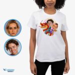 Gepersonaliseerd Dragon Ride-koppelshirt - Creëer je eigen T-shirt T-shirts voor koppels www.customywear.com 8